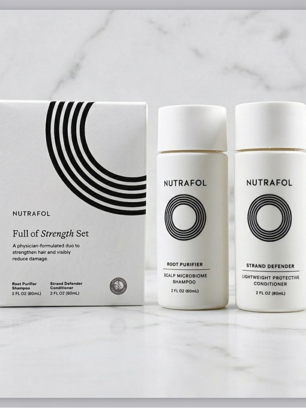 NEW Nutrafol Full of Strength Set of 2